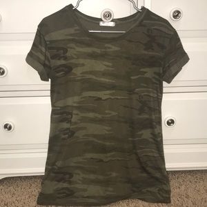 camouflage t-shirt